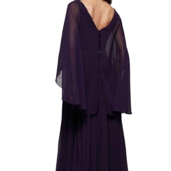 NWT Marsoni MV1350 Beaded Aubergine Size 22 - Picture 3 of 5